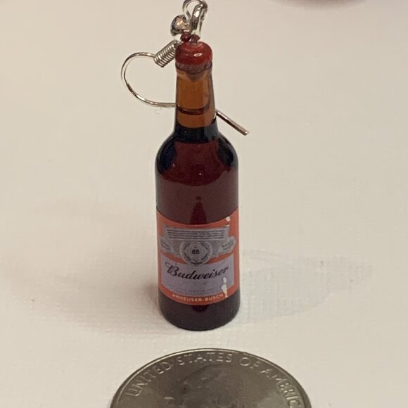 Beer Earring, Alcohol Earring, Drink Earring, Novelty Earring, Funny Food - Picture 6 of 7